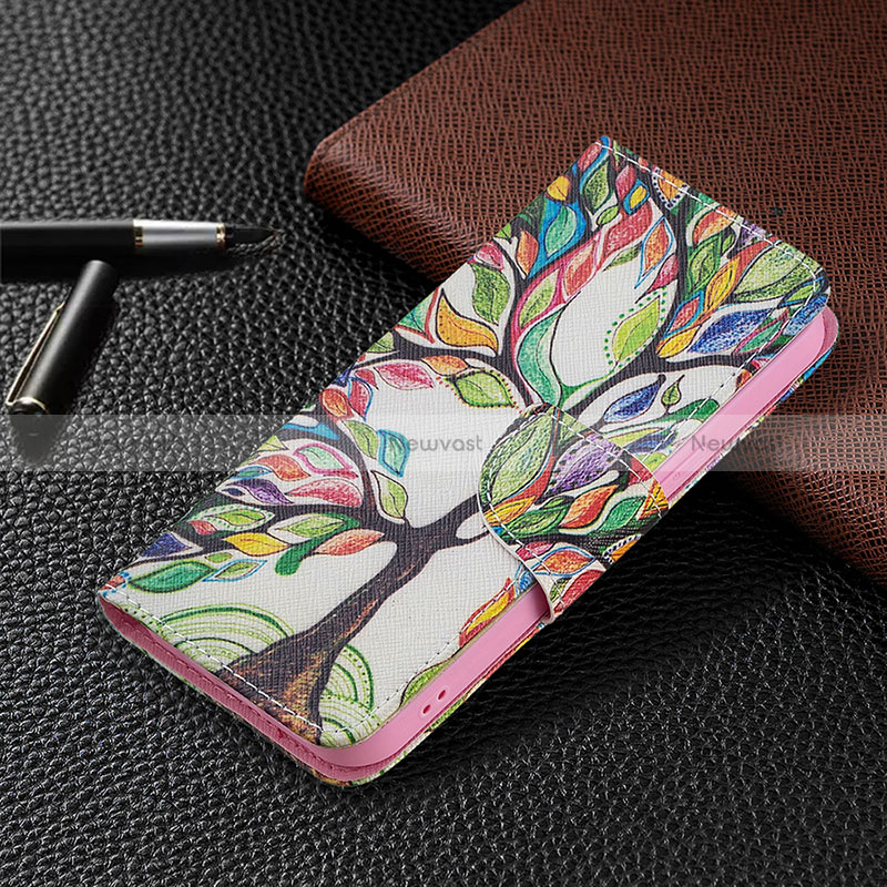 Leather Case Stands Flip Flowers Cover L03 Holder for Apple iPhone 16 Pro Max Mixed