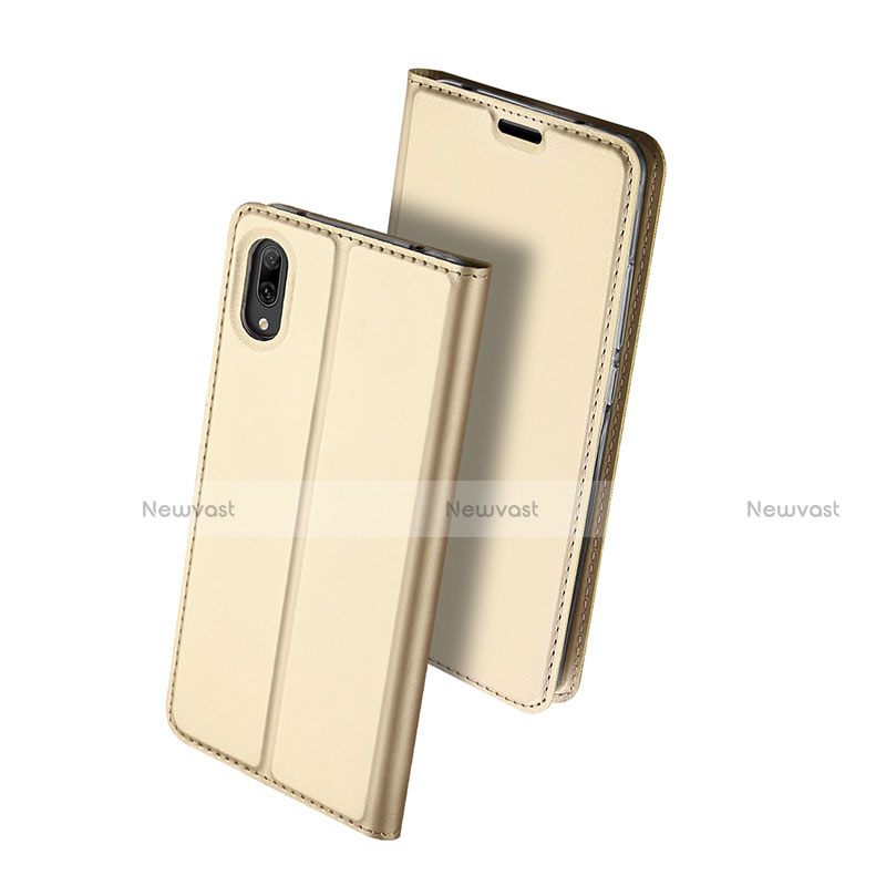 Leather Case Stands Flip Holder Cover for Huawei Enjoy 9 Gold