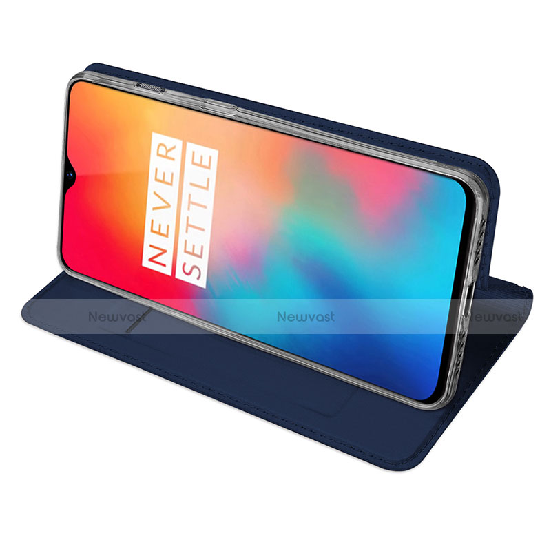 Leather Case Stands Flip Holder Cover for OnePlus 6T