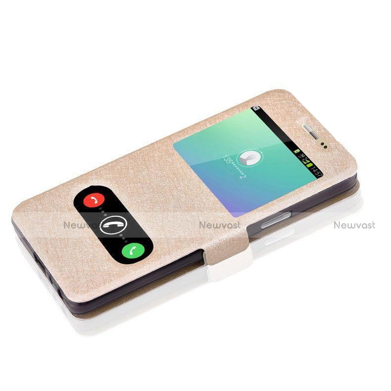 Leather Case Stands Flip Holder Cover for Samsung Galaxy On7 Pro