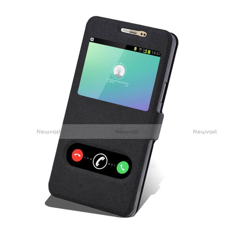 Leather Case Stands Flip Holder Cover for Samsung Galaxy On7 Pro