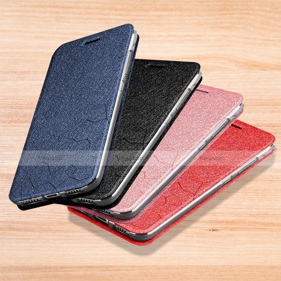 Leather Case Stands Flip Holder Cover for Xiaomi Mi Play 4G