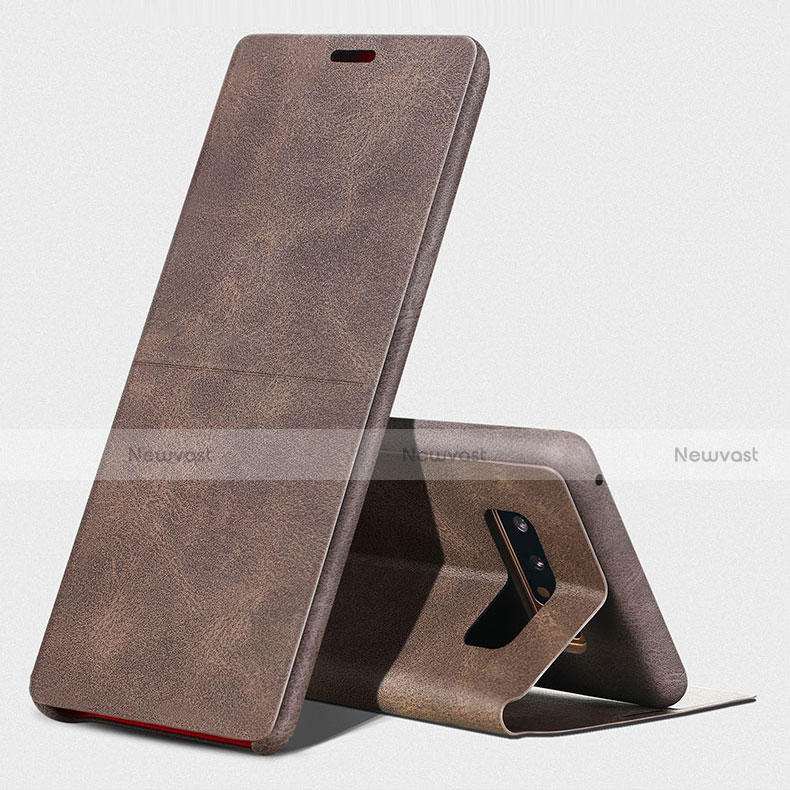 Leather Case Stands Flip Holder Cover L02 for Samsung Galaxy Note 8