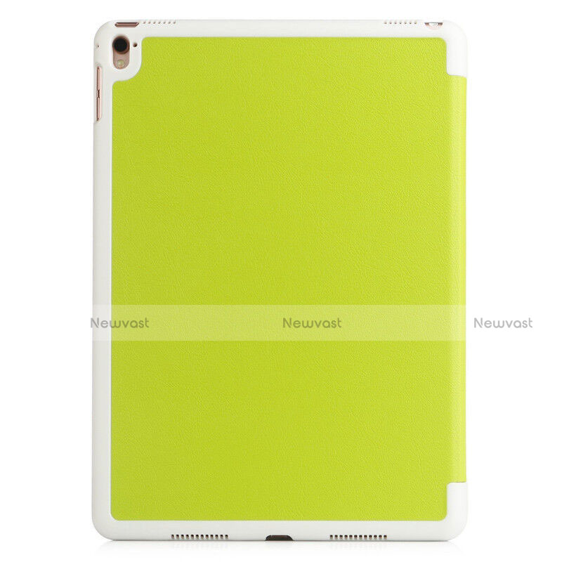 Leather Case Stands Flip Matte Finish Cover for Apple iPad Pro 9.7 Green