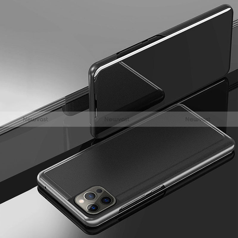 Leather Case Stands Flip Mirror Cover Holder for Oppo Reno5 Z 5G