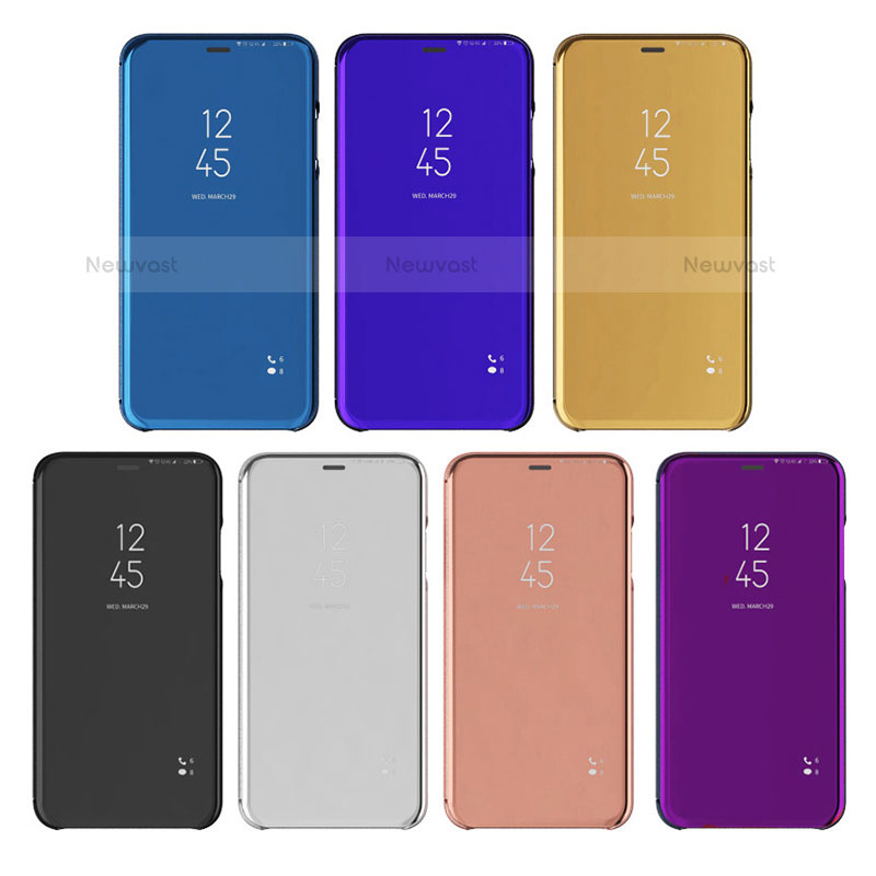 Leather Case Stands Flip Mirror Cover Holder for Xiaomi Mi 12 5G