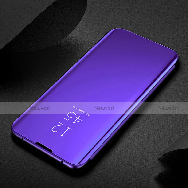 Leather Case Stands Flip Mirror Cover Holder for Xiaomi Redmi Note 8T