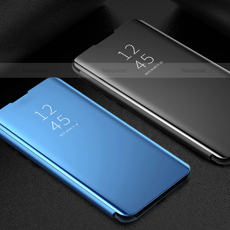 Leather Case Stands Flip Mirror Cover Holder M01 for Xiaomi Mi 11 Lite 5G