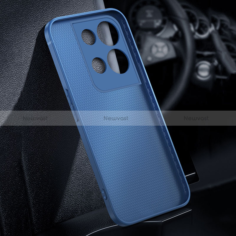 Luxury Aluminum Metal Back Cover and Silicone Frame Case J01 for Oppo Reno8 5G