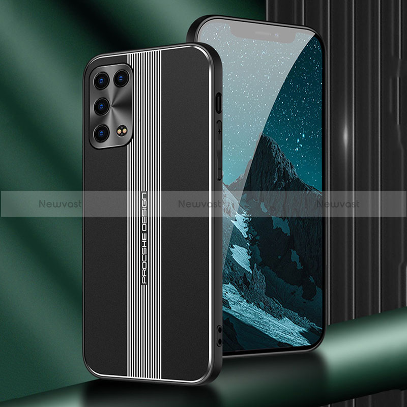 Luxury Aluminum Metal Back Cover and Silicone Frame Case J02 for Oppo Reno6 Pro+ Plus 5G