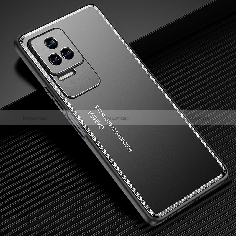 Luxury Aluminum Metal Back Cover and Silicone Frame Case JL1 for Xiaomi Redmi K50 Pro 5G