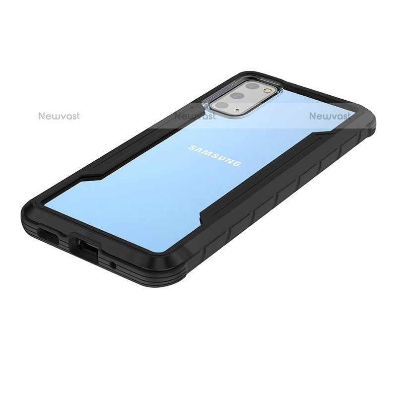 Luxury Aluminum Metal Back Cover and Silicone Frame Case RJ1 for Samsung Galaxy S20