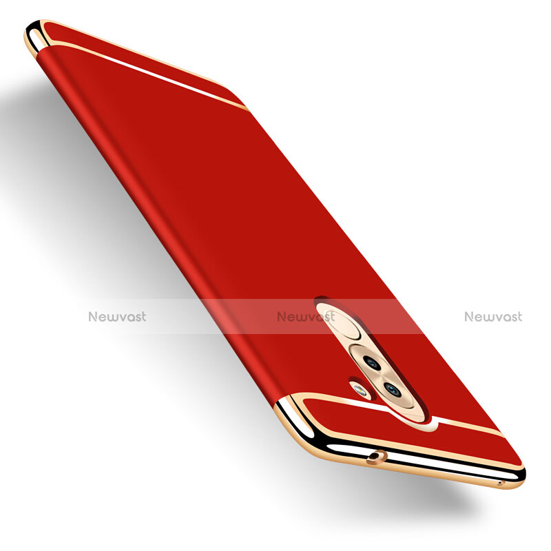 Luxury Aluminum Metal Case for Huawei Honor 6X Pro Red