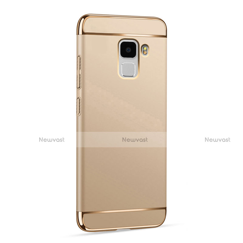 Luxury Aluminum Metal Case for Huawei Honor 7 Dual SIM Gold