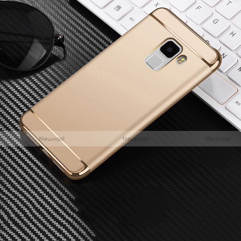 Luxury Aluminum Metal Case for Huawei Honor 7 Dual SIM Gold