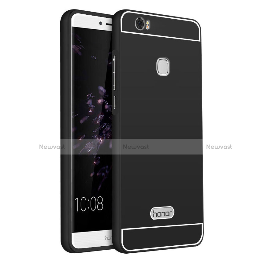 Luxury Aluminum Metal Case for Huawei Honor Note 8 Black