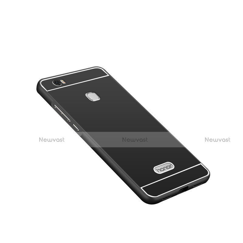 Luxury Aluminum Metal Case for Huawei Honor Note 8 Black