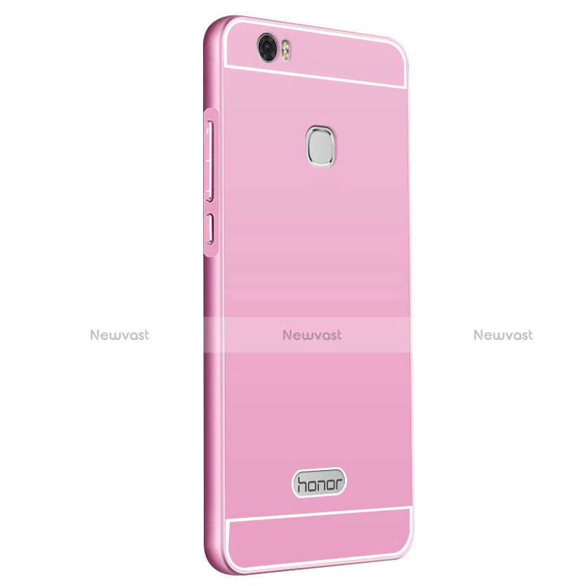 Luxury Aluminum Metal Case for Huawei Honor Note 8 Pink