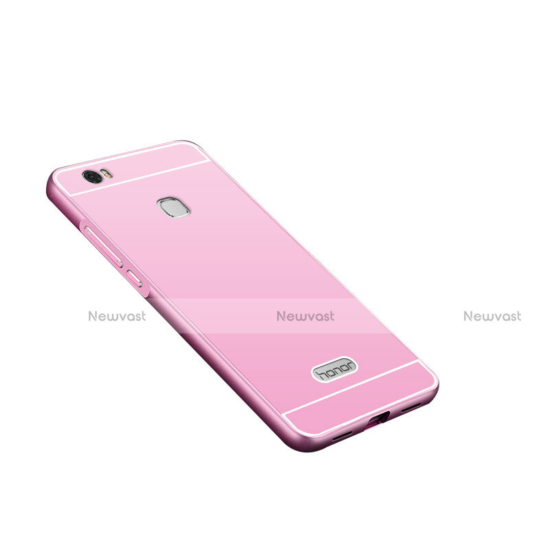 Luxury Aluminum Metal Case for Huawei Honor Note 8 Pink