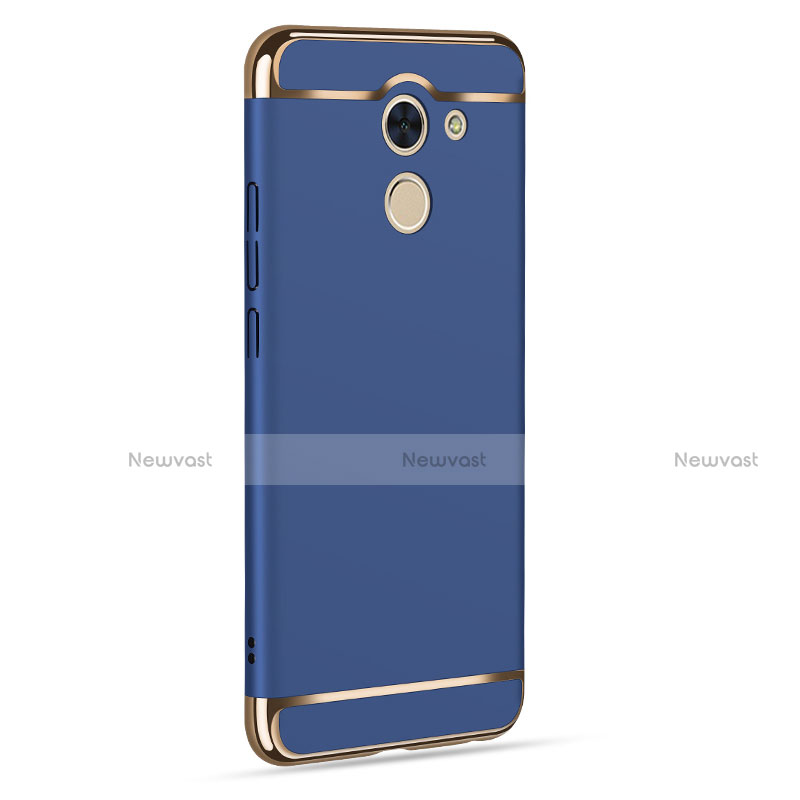 Luxury Aluminum Metal Case for Huawei Y7 Prime Blue