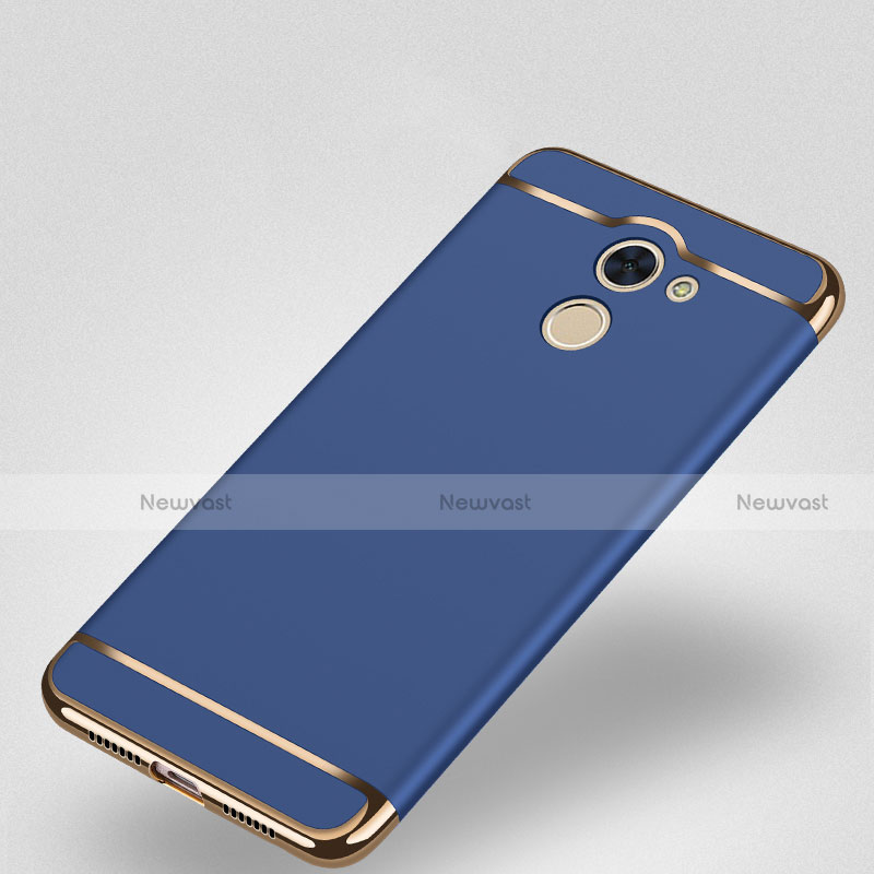 Luxury Aluminum Metal Case for Huawei Y7 Prime Blue