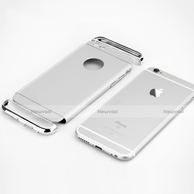 Luxury Aluminum Metal Cover A01 for Apple iPhone 6S Silver