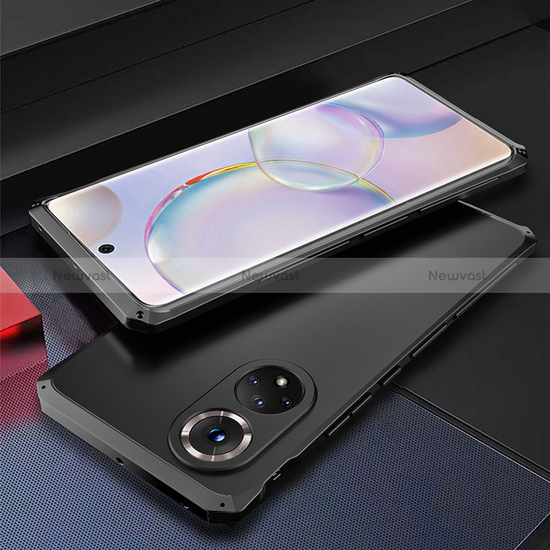 Luxury Aluminum Metal Cover Case 360 Degrees for Huawei Honor 50 5G