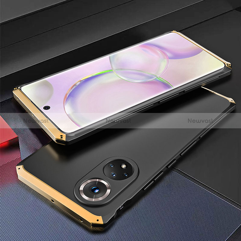 Luxury Aluminum Metal Cover Case 360 Degrees for Huawei Honor 50 5G