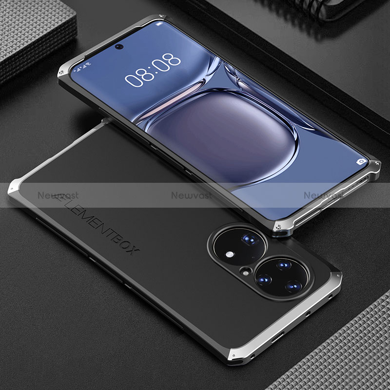 Luxury Aluminum Metal Cover Case 360 Degrees for Huawei P50