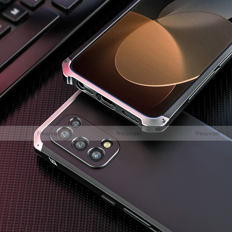 Luxury Aluminum Metal Cover Case 360 Degrees for Oppo Find X3 Lite 5G