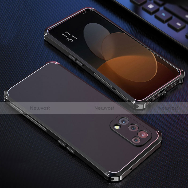 Luxury Aluminum Metal Cover Case 360 Degrees for Oppo Find X3 Lite 5G