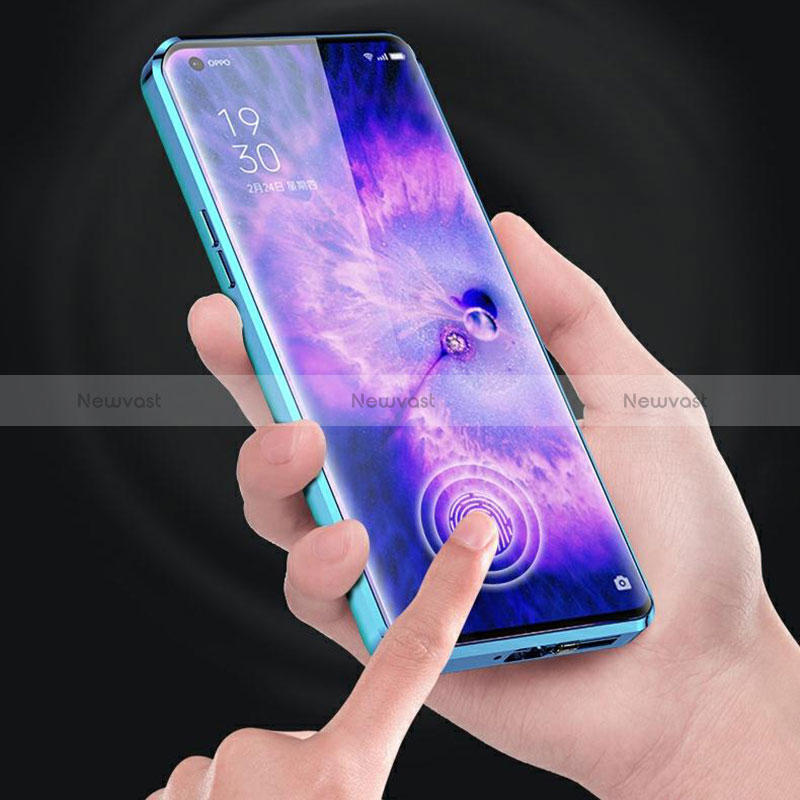 Luxury Aluminum Metal Cover Case 360 Degrees for Oppo Find X5 5G