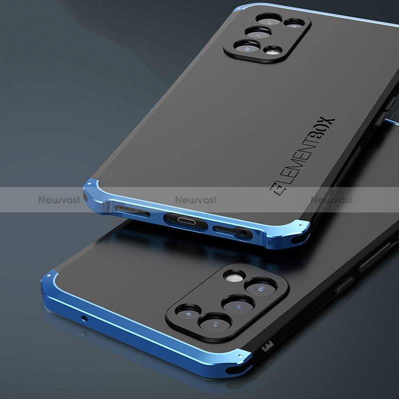 Luxury Aluminum Metal Cover Case 360 Degrees for Oppo K9 5G