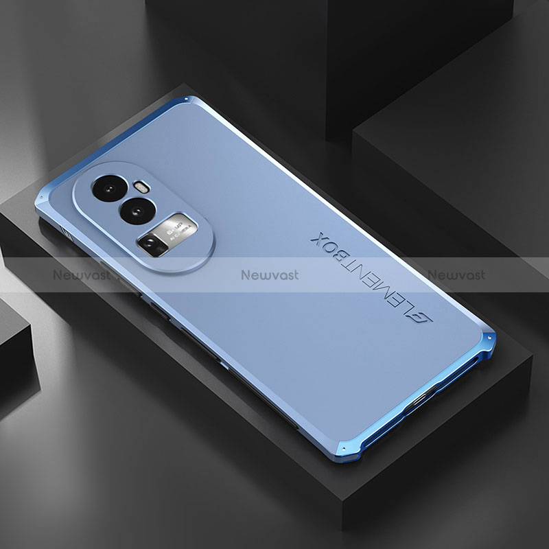 Luxury Aluminum Metal Cover Case 360 Degrees for Oppo Reno10 Pro+ Plus 5G