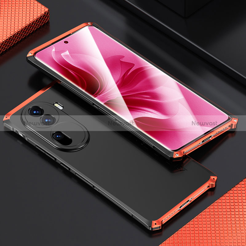 Luxury Aluminum Metal Cover Case 360 Degrees for Oppo Reno11 Pro 5G