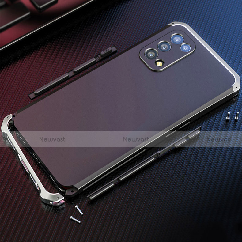 Luxury Aluminum Metal Cover Case 360 Degrees for Oppo Reno5 5G