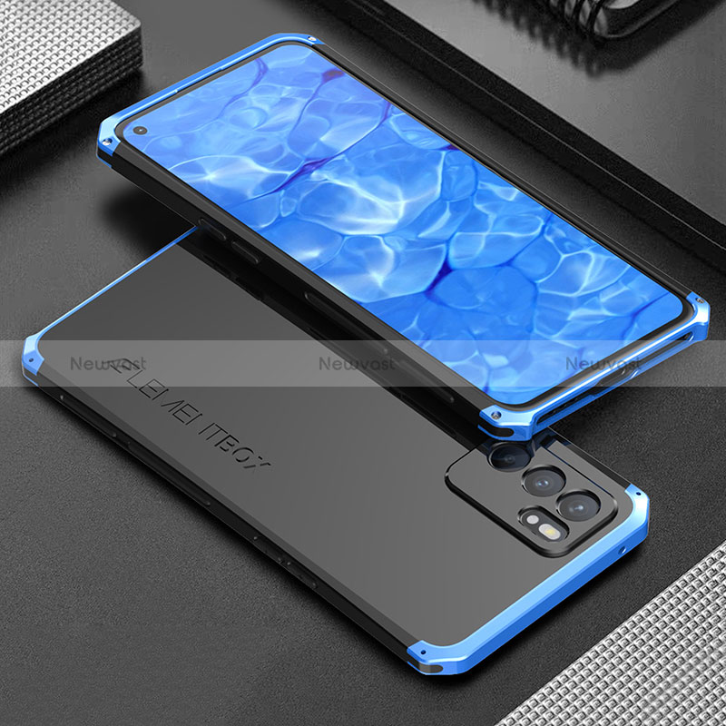 Luxury Aluminum Metal Cover Case 360 Degrees for Oppo Reno6 5G