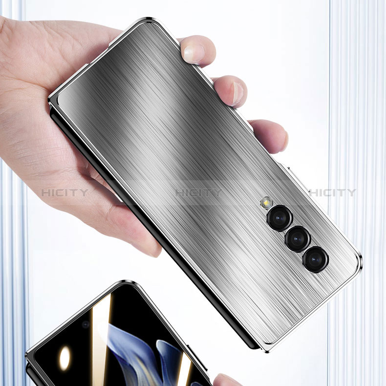 Luxury Aluminum Metal Cover Case 360 Degrees for Samsung Galaxy Z Fold4 5G