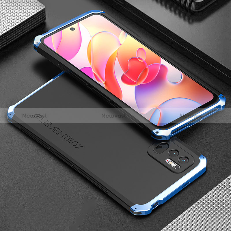 Luxury Aluminum Metal Cover Case 360 Degrees for Xiaomi Redmi Note 10 JE 5G