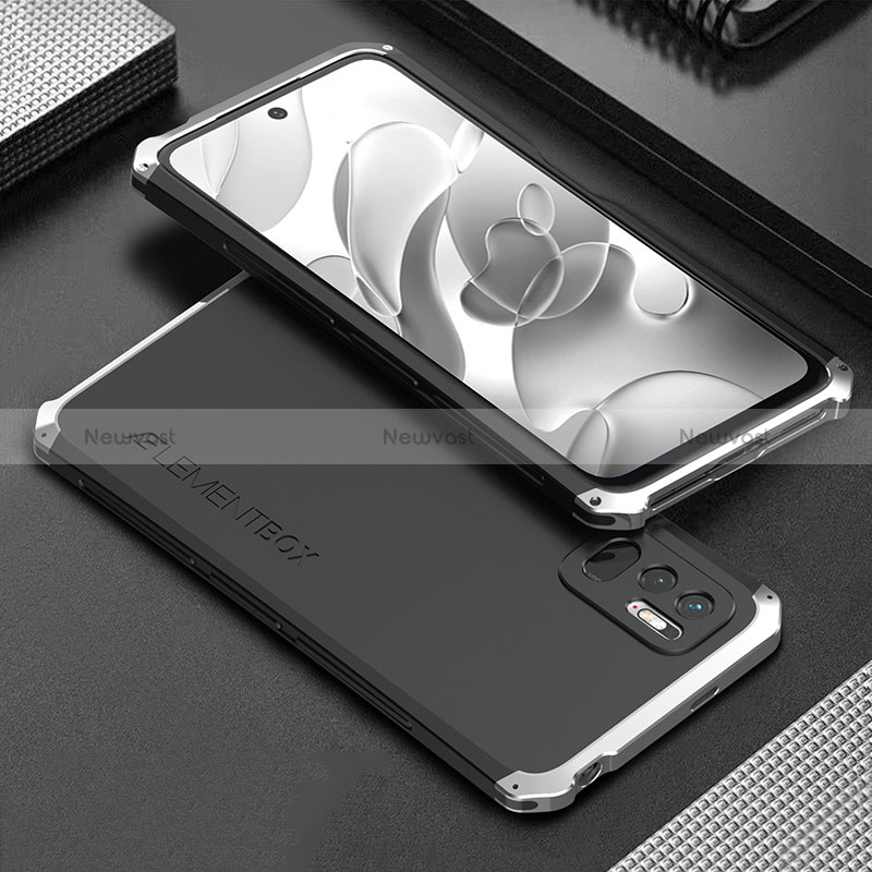 Luxury Aluminum Metal Cover Case 360 Degrees for Xiaomi Redmi Note 10 JE 5G