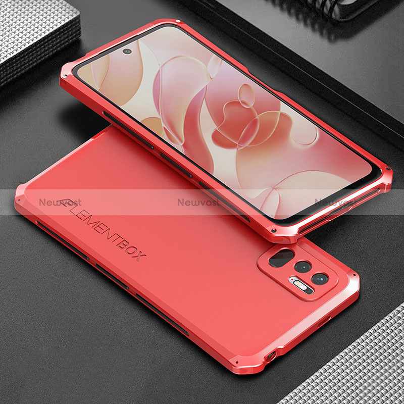 Luxury Aluminum Metal Cover Case 360 Degrees for Xiaomi Redmi Note 10 JE 5G