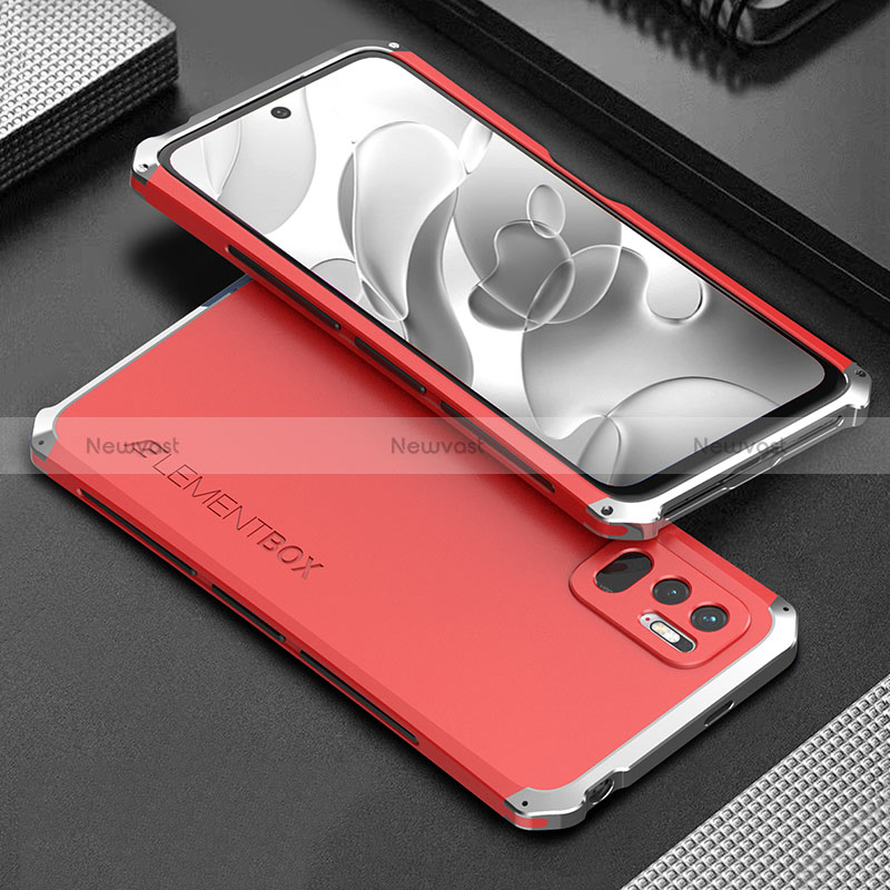 Luxury Aluminum Metal Cover Case 360 Degrees for Xiaomi Redmi Note 10 JE 5G