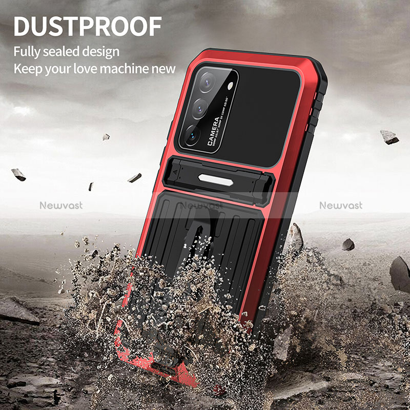 Luxury Aluminum Metal Cover Case 360 Degrees LK1 for Samsung Galaxy S22 Plus 5G