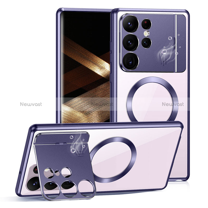 Luxury Aluminum Metal Cover Case 360 Degrees LK1 for Samsung Galaxy S22 Ultra 5G