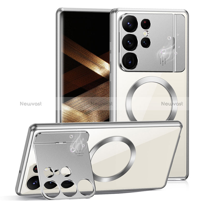 Luxury Aluminum Metal Cover Case 360 Degrees LK1 for Samsung Galaxy S23 Ultra 5G