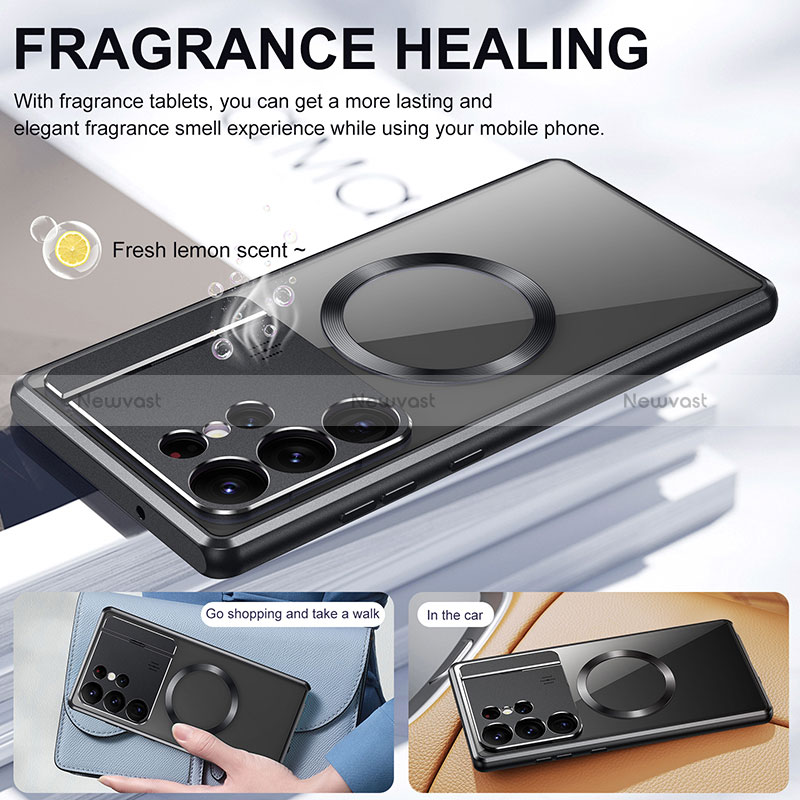 Luxury Aluminum Metal Cover Case 360 Degrees LK1 for Samsung Galaxy S24 Ultra 5G