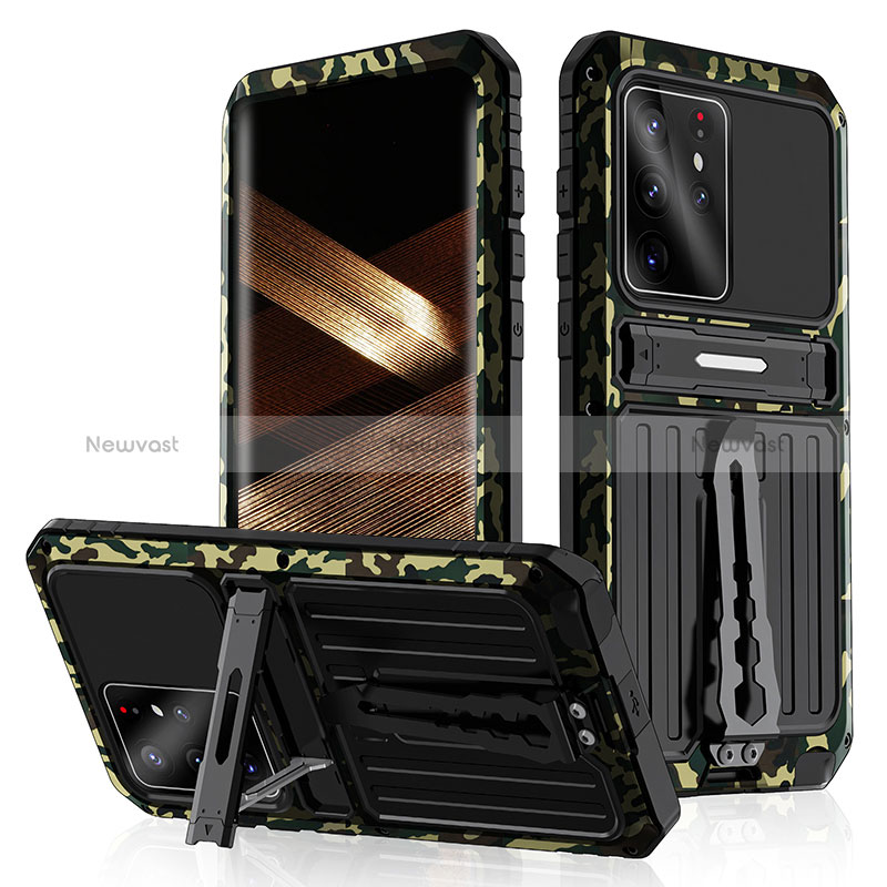 Luxury Aluminum Metal Cover Case 360 Degrees LK2 for Samsung Galaxy S23 Ultra 5G