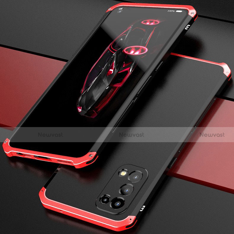 Luxury Aluminum Metal Cover Case 360 Degrees M01 for Oppo Find X3 Lite 5G