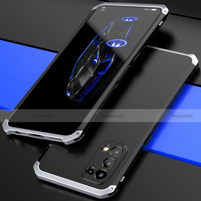 Luxury Aluminum Metal Cover Case 360 Degrees M01 for Oppo Reno5 5G