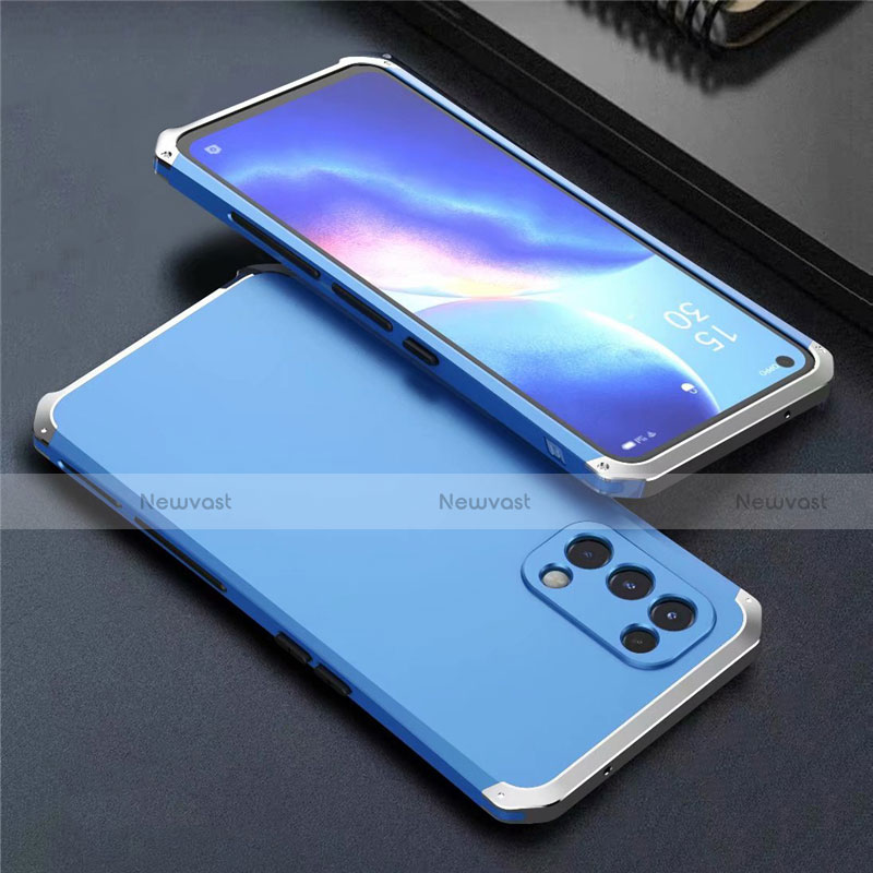 Luxury Aluminum Metal Cover Case 360 Degrees M02 for Oppo Find X3 Lite 5G